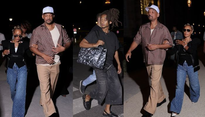 Will Smith, Jada Pinkett spotted enjoying Paris evening with son Jaden
