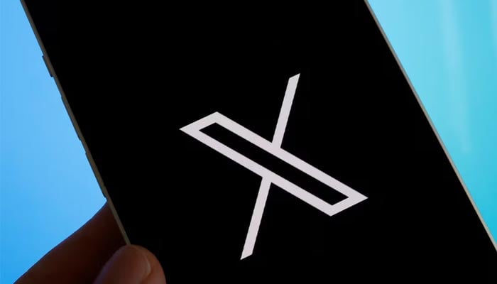 The new logo of Twitter is displayed on an iPhone in Galway, Ireland July 24, 2023. — Reuters
