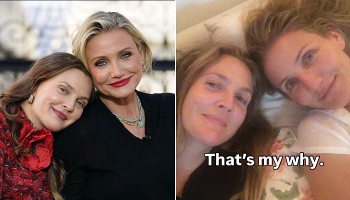 Barrymore met Diaz during the lowest point in her life at 13 years old