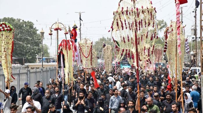 Muharram 9 processions observed peacefully across country amid tight security