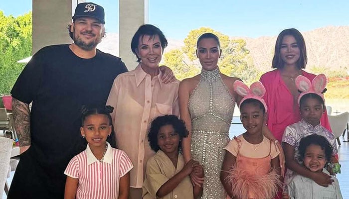 Rob Kardashian makes rare appearance at Khloe’s birthday celebration