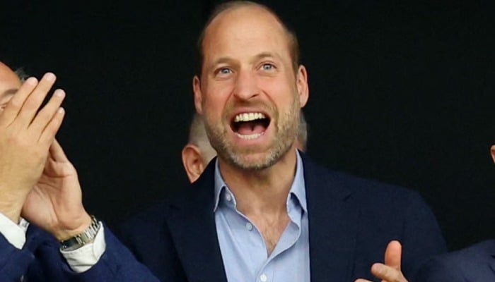 Future King William delights football fans with his reaction to the England vs DR Congo match