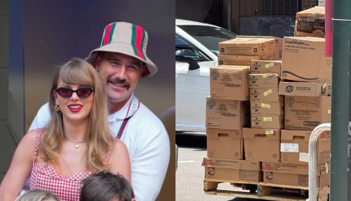 Taylor Swift, Travis Kelces wedding prep heats up with food deliveries to MSG