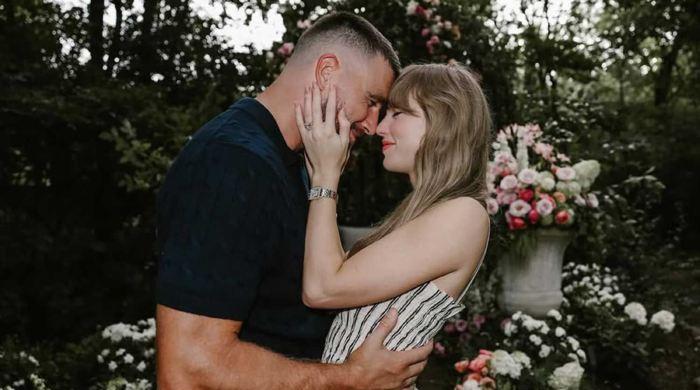 Taylor Swift, Travis Kelce's pals seen in NYC before wedding