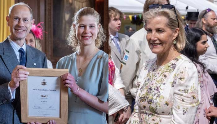 Lady Louise leaves Edward, Sophie emotional with historic award