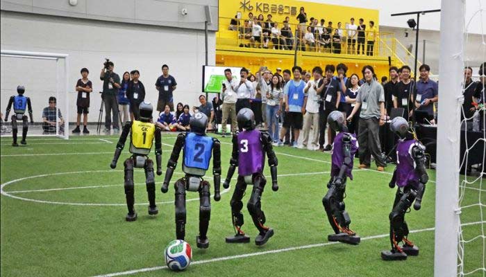 Robot football World Cup begins in South Korea