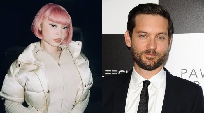 Tobey Maguire, Ice Spice get cosy at star-studded party