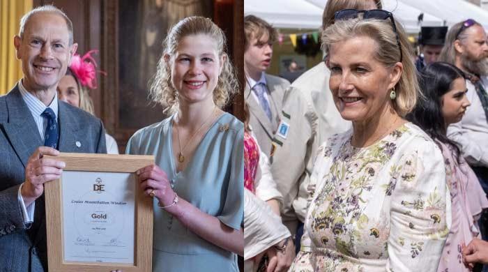Lady Louise leaves Edward, Sophie emotional with historic award