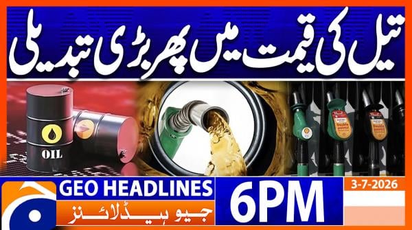Geo Headlines 6 PM | 3rd July 2026