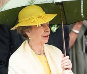 Princess Anne's latest royal appearance confirms her summer colour obsession