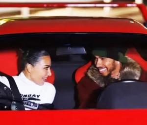 Lewis Hamilton credits Kim Kardashian for his happiness