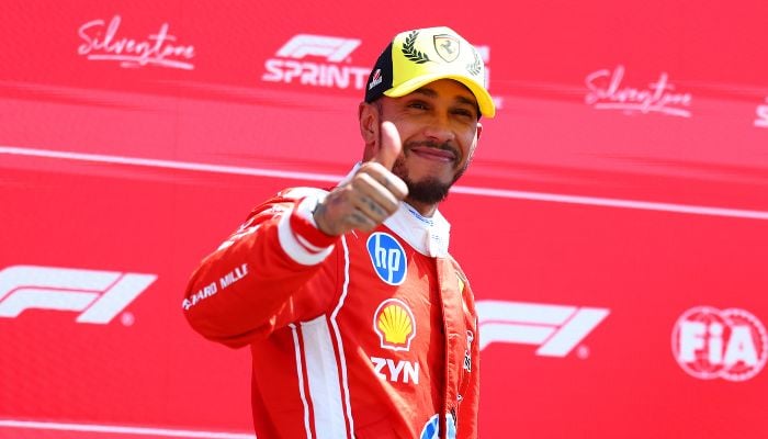 Lewis Hamilton gave it absolutely everything in Silverstone Sprint