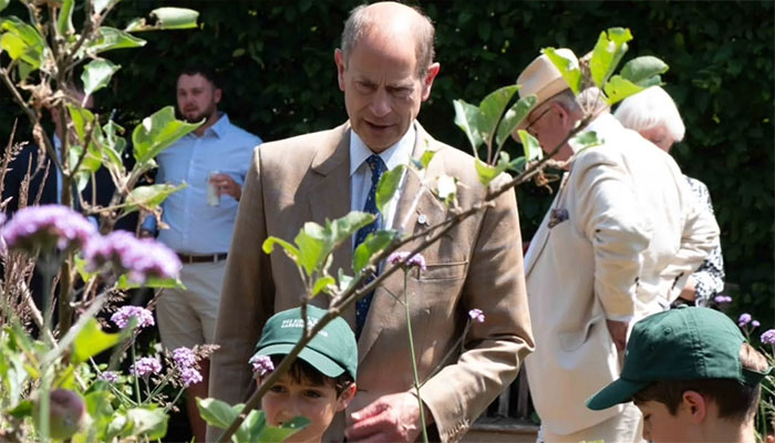 Prince Edward praises young minds behind blooming community success