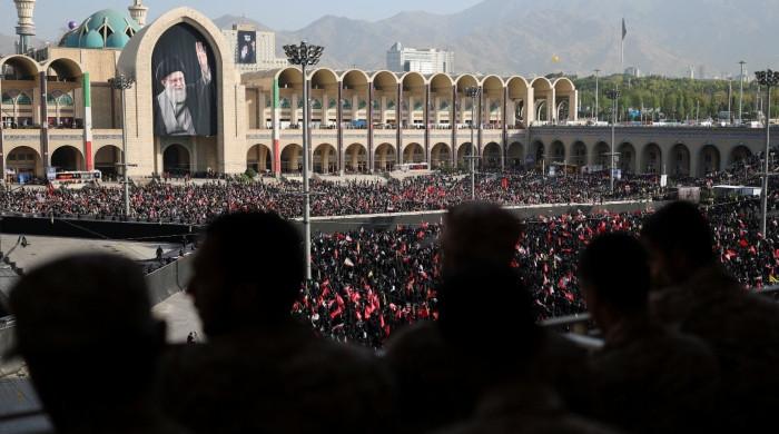Huge crowds gather as Khamenei funeral ceremonies begin in Iran