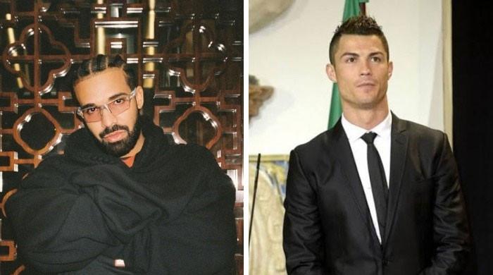Drake gets 'confident' about his height during meeting with Cristiano Ronaldo