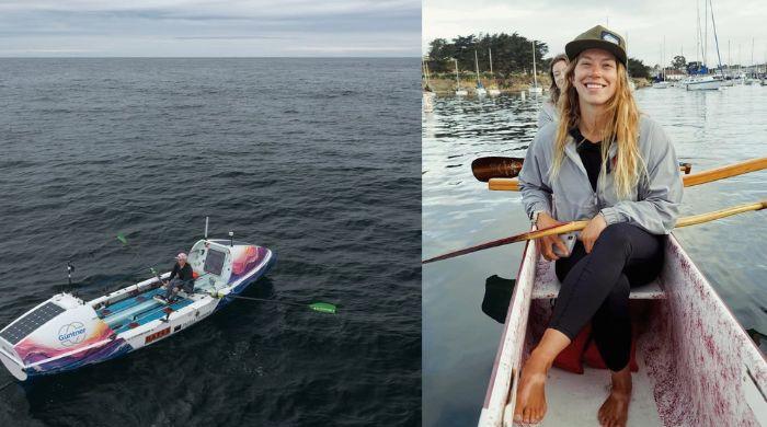 Kelsey Pfendler rewrites rowing records with Monterey-to-Hawaii voyage