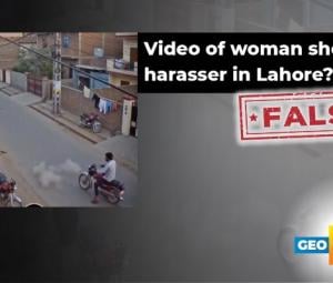 Fact Check: Video of woman shooting alleged harasser in Lahore is AI generated