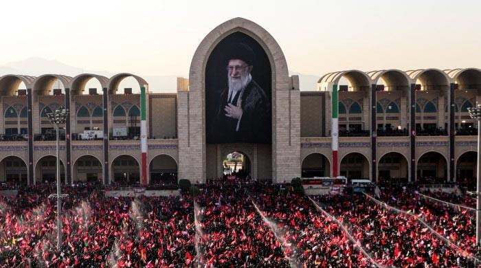 Funeral prayers for martyred Ayatollah Ali Khamenei, family members offered in Tehran