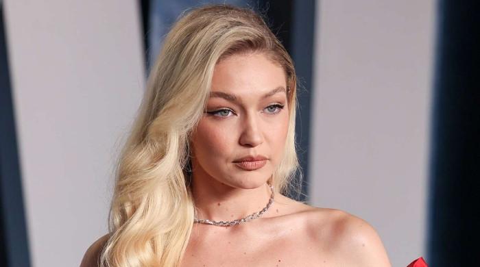 Gigi Hadid stuns in pink at Taylor Swift, Travis Kelce's wedding