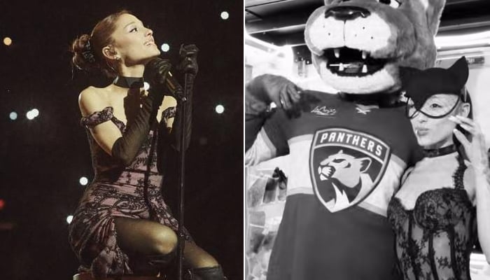 The pop star, 33, says ‘there’s no place like home’ after ‘Eternal Sunshine’ tour stop in Florida