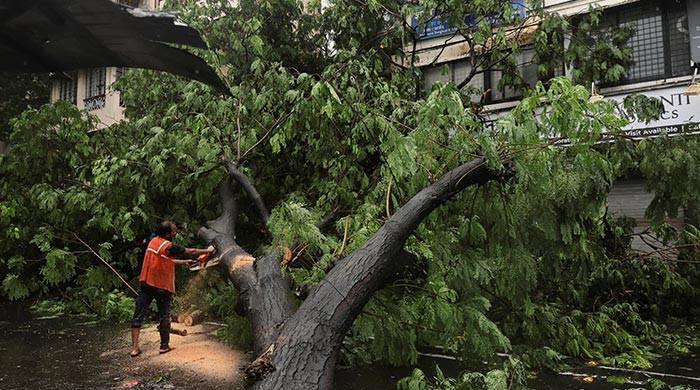 Building collapse kills six in Mumbai; torrential rain batters city