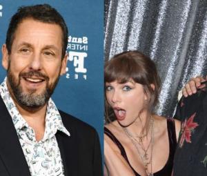 Adam Sandler reveals marriage advice he gave Taylor Swift and Travis Kelce