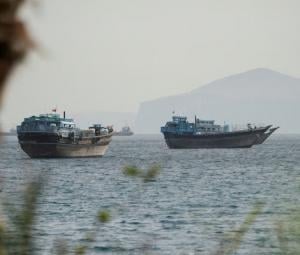 Iran fires missiles at commercial ships in Strait of Hormuz: report