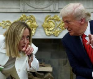 'She's a nice person actually': Trump on Meloni