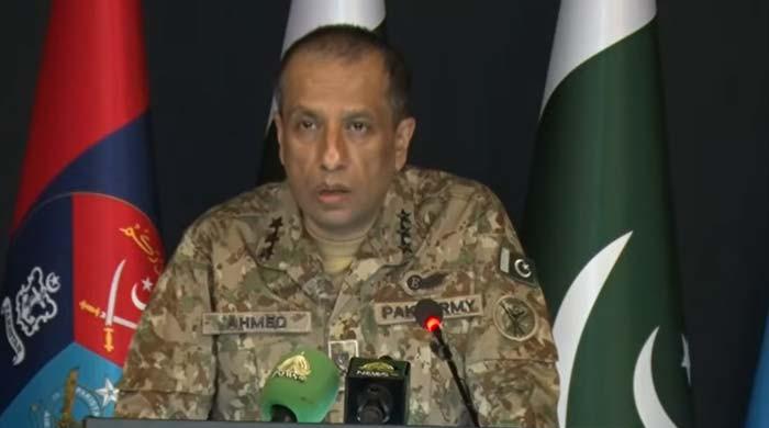 ISPR DG addresses press conference on security situation in Balochistan