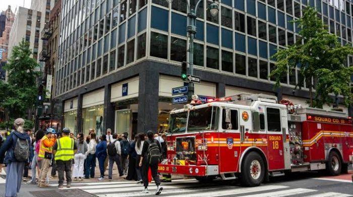 Manhattan high-rise stabilized after buckling columns sparked collapse fears