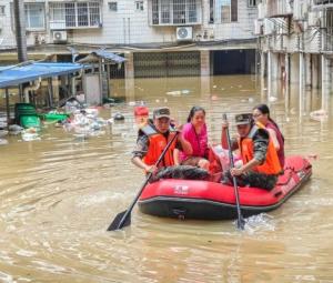 Rescuers search for missing in China storms after 100,000 evacuated