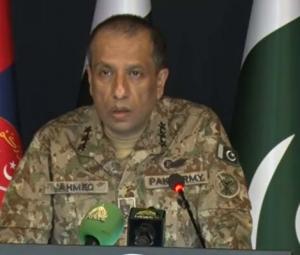 ISPR DG addresses press conference on security situation in Balochistan