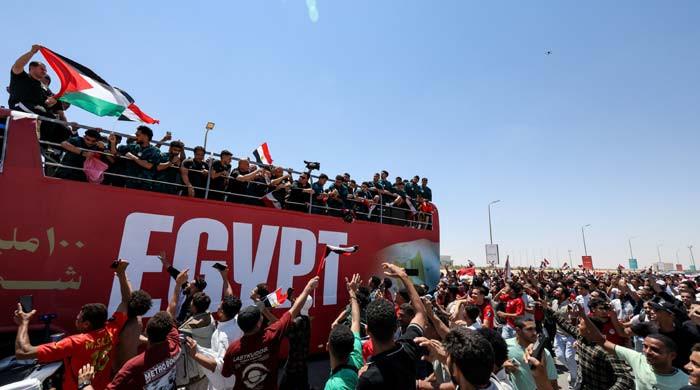 'You made us proud': Egypt gives heroes' welcome to World Cup team