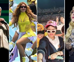 Shakira hypes World Cup halftime show with Justin Bieber, BTS, and Madonna