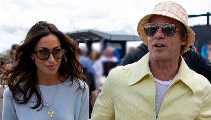 Brad Pitt, Ines de Ramon score date night at FIFA match