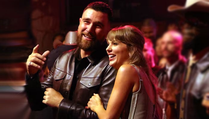 Taylor Swift looks so in love with Travis Kelce at wedding: New photos