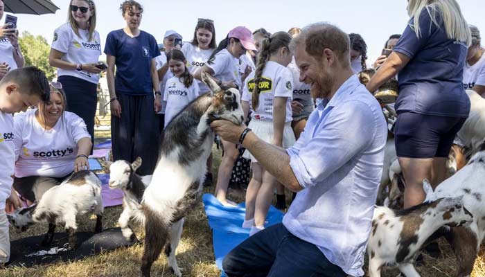 Prince Harry breaks cover after meeting with King Charles