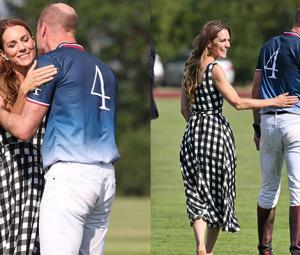 Princess Kate's sweet reunion kiss with William comes with stylish nod to Alice Temperley
