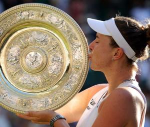 Noskova survives tearful meltdown to win first Wimbledon title