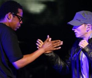 Eminem, Jay-Z excite fans with live 'Renegade' duet: ‘Legends'