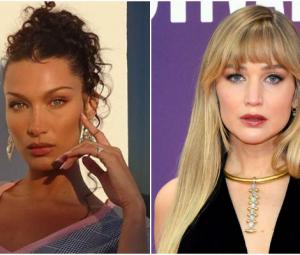 Jennifer Lawrence shocks fans with striking resemblance to Bella Hadid 