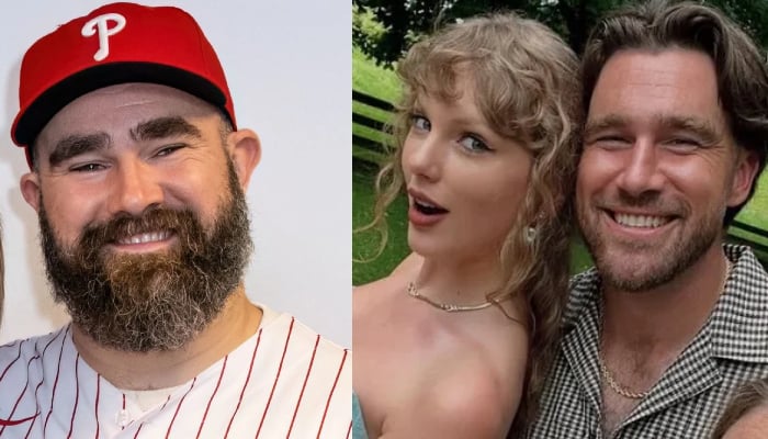Taylor Swifts brother-in-law Jason Kelce shares glimpse into MSG wedding