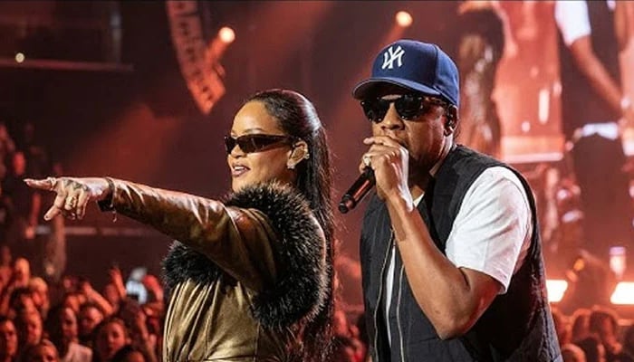 Rihanna’s daughter Rocki dress up for Jay-Z concert