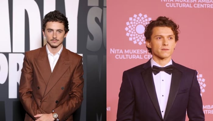 Tom Holland takes over Timothée Chalamet’s spot after major break
