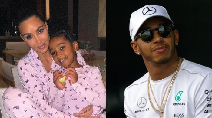 Kim Kardashian shares sweet snaps with daughter, Lewis Hamilton from holiday