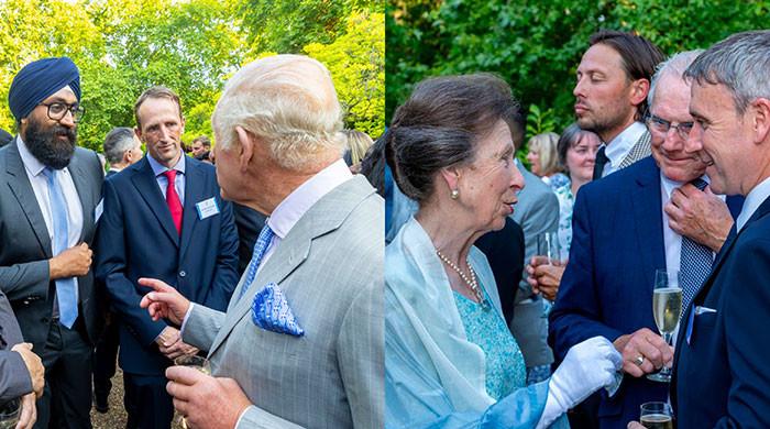 King Charles joined by Princess Anne and senior royals for special Palace reception