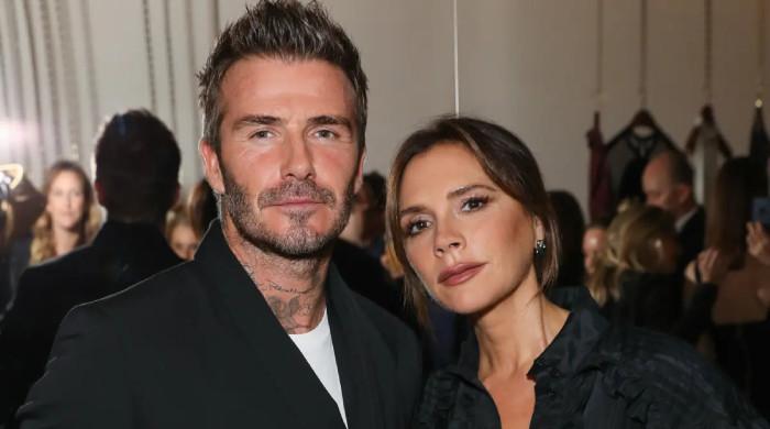 David Beckham jumps to Victoria's defence over viral football reaction