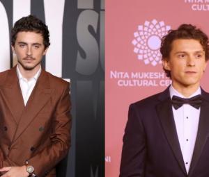 Tom Holland takes over Timothée Chalamet's 'spot' after major break