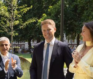 Duke and Duchess of Westminster reveal London's newest green gem 