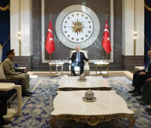 CDF Munir, Turkish President Erdogan discuss 'regional security, defence ties'